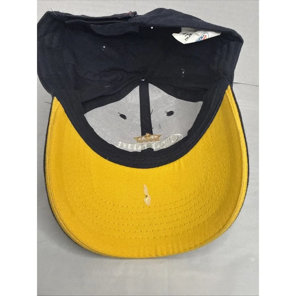 Corona Extra‎ Hat Cap Strap Back Mens Navy Yellow Baseball Beer Promo Logo